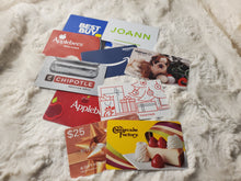 Load image into Gallery viewer, CUSTOM MONEY CARDS / GIFT CARDS